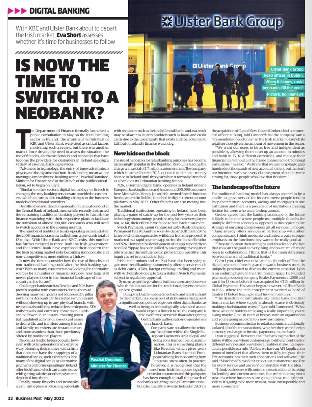 Is now the time to switch to a neobank? — Business Post clipping