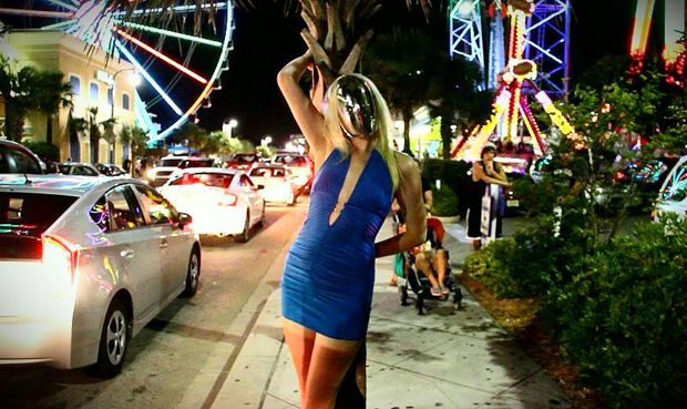 Signe Pierce as Ms Cyborg in American Reflexxx, Myrtle Beach